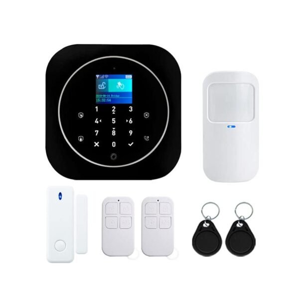Wireless Smart Security Alarm System with RFID