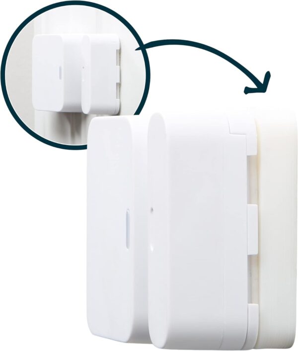 Sensor Riser Compatible with SimpliSafe - DIY Contact Sensor Spacer for SimpliSafe Wireless Home Security Systems, Gate Window Door Motion Sensors (0.50 Inch)