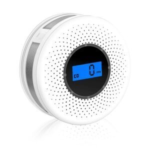 Carbon Monoxide & Smoke Detector with Alarm