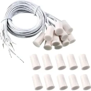 RC-33 NC RECESSED WIRED SECURITY CONTACT SENSOR ALARM