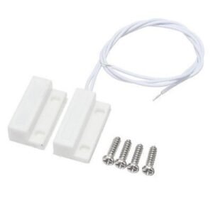 Wired Magnetic Alarm System Door Window Sensor Switch with Screws